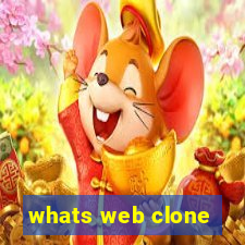 whats web clone